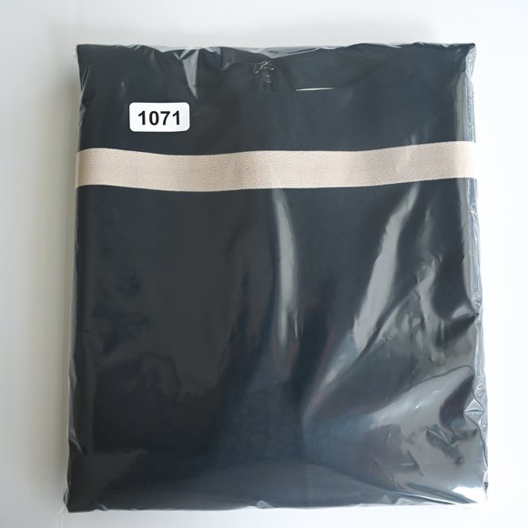 CASUAL CORNER Navy Sleeveless Dress with Beige Trim - Size 12 - Picture 8 of 8